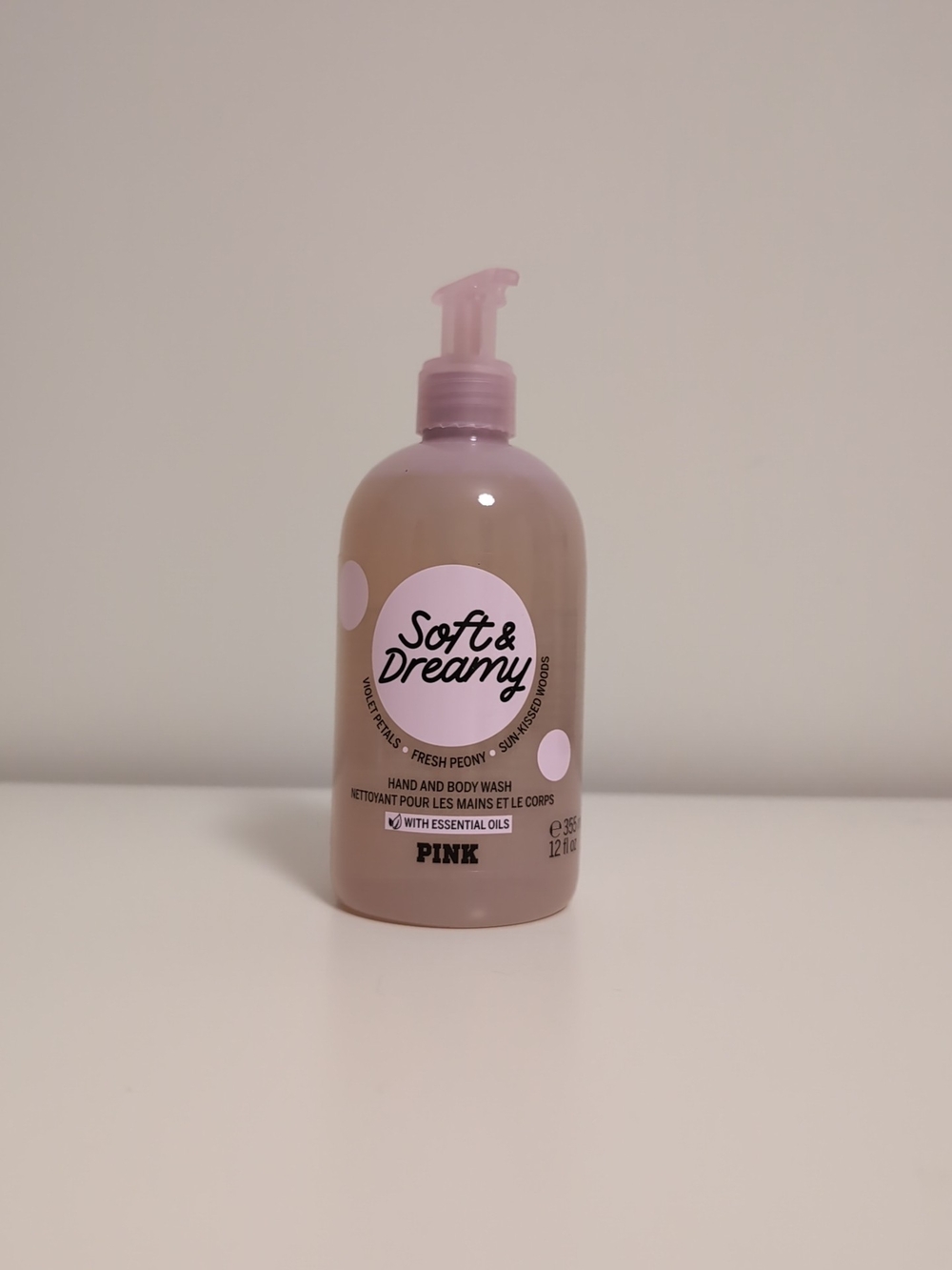 PINK Victoria's Secret Soft & Dreamy Hand & Body Wash - Pink
